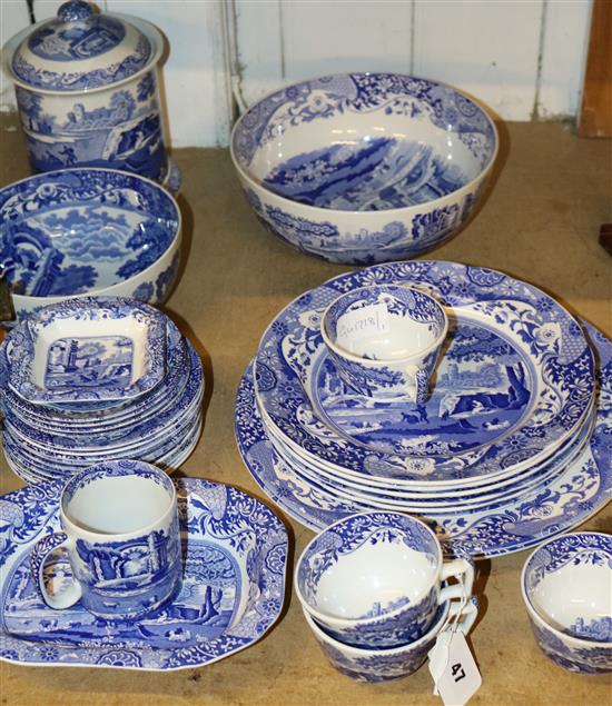 Collection of Spode Italian